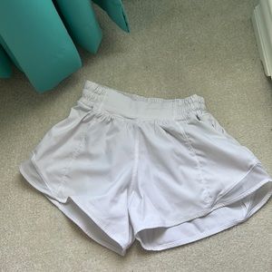 LULULEMON size 2, 4 inch shorts! Amazing quality only worn 2 times!